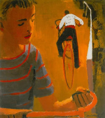 David Park: Boys on bicycles