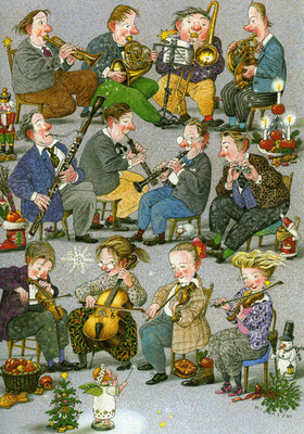 Tilman Michalski: illustratie, orkest