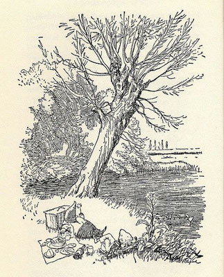 E.H. Shepard: The wind in the willows