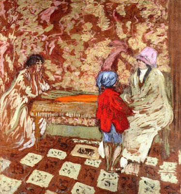 Edouard Vuillard, kind met de blauwe muts