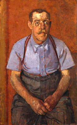 Ruskin Spear: Portrait of Ernest Marsh