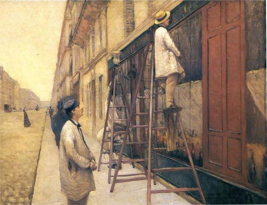 Gustave Caillebotte: The house painters