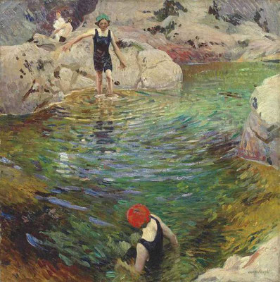 Laura Knight: Bathing