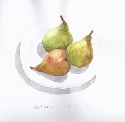 Annette Fienieg: Pears 12-10-2020