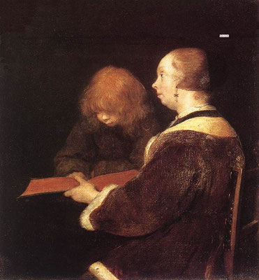 Gerard ter Borch: De leesles