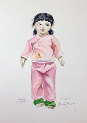 Annette Fienieg: Chinees poppetje, 9-6-2021