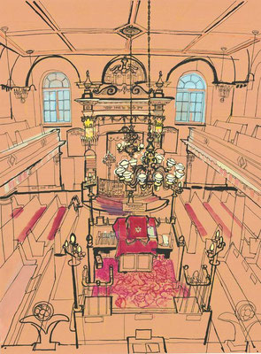 Lucinda Rogers: Sandys Row Synagogue, Spitalfields