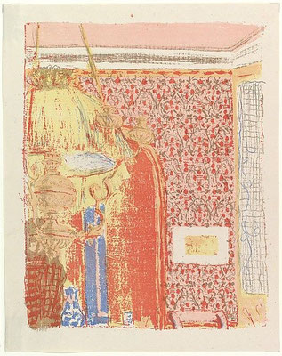 Edouard Vuillard, het roze behang