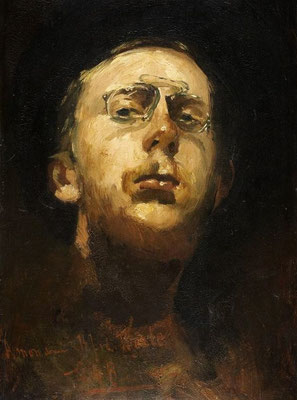George Breitner: Self portrait