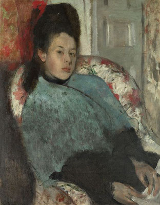 Edgar Degas: Elena Carafa