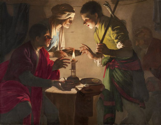 Hendrick ter Brugghen: Esau verkoopt zijn geboorterecht