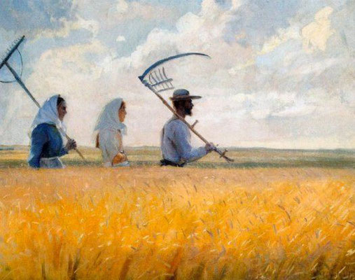 Anna Ancher: Harvest time