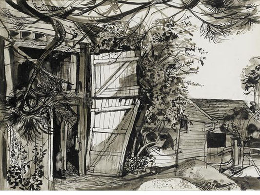 John Minton: Farm yard