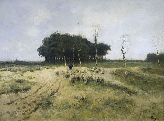 Anton Mauve: De hei bij Laren