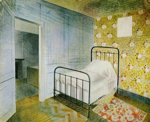 Eric Ravilious: The bedstead