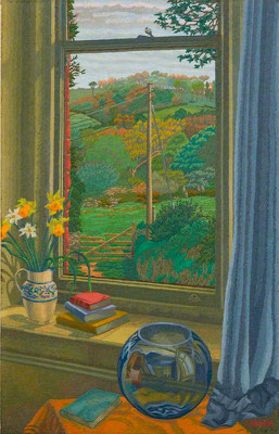 Charles Ginner: spring day at Boscastle