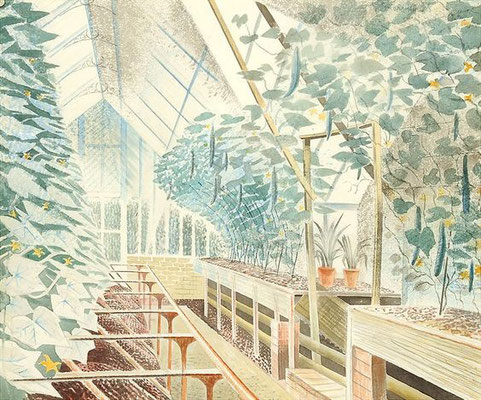 Eric Ravilious: The cucumber house