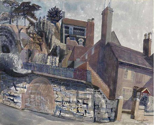 Edward Bawden: House at Iron Bridge