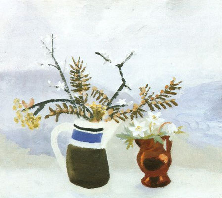 Winifred Nicholson: Blackthorn and Yew