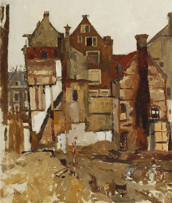 George Breitner: Demolition in the Oudezijds Achterburgwal