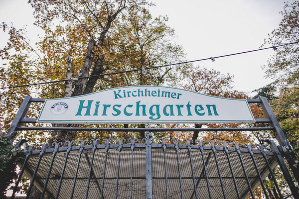 Der Kirchheimer Hirschgarten - Biergarten unter Kastanien - 14