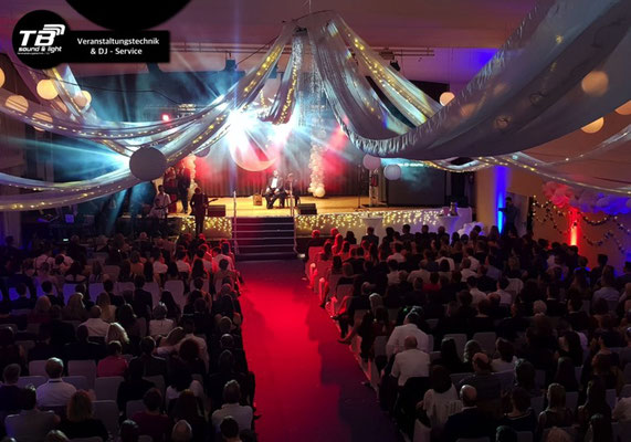 Abiball 2019 im Tivoli Kastellaun - offizieller Teil, Bühnenprogramm. Ton, Licht & Medientechnik