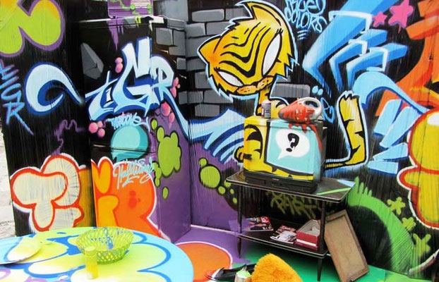 Place aux artistes OUPS & TIGR - 2012 - Montauban Place nationale