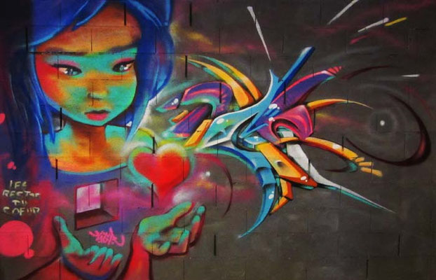 Heart Girl by TIGR - 2016 - Montauban Les restos du coeur