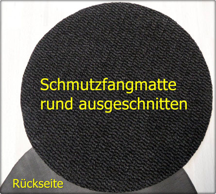 Schmutfangmatte 52 cm Durchmesser