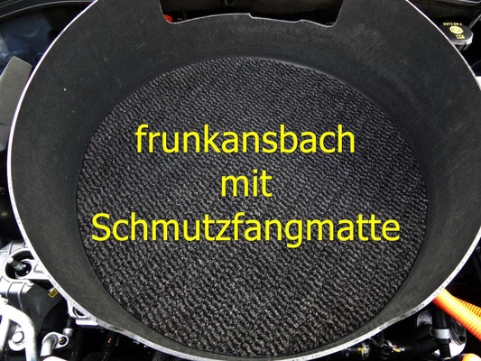 frunkansbach mit Schmutzfangmatte