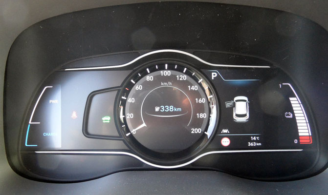 Kona Elektro Tachometer