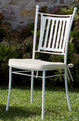 Stuhl Carmensita Sitzkissen beige