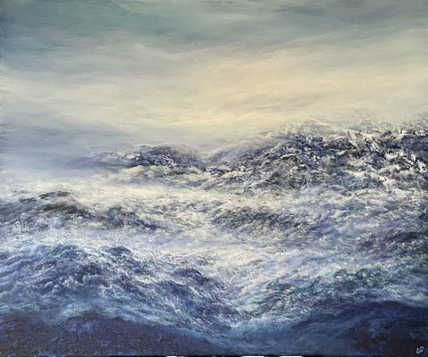 Wherever, 2022, Acryl auf Leinwand, 100x120 cm