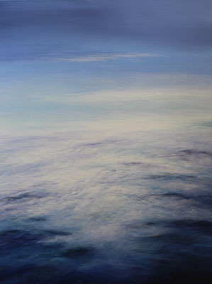 Sky Blue, 2021, Acryl auf Leinwand, 140x100 cm