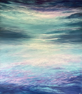 Farewell, 2021, Acryl auf Leinwand, 160x140 cm