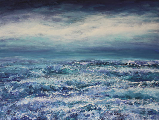 Sea Breeze, 2021, Acryl auf Leinwand, 60x80 cm