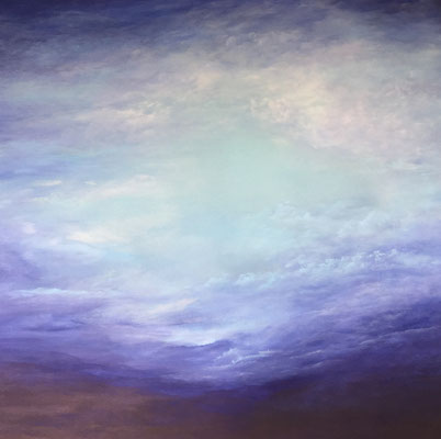Lightnlightly, 2019, Acryl auf Leinwand, 140x160 cm