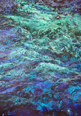 Seascape, 2019, Acryl auf Leinwand, 140x100 cm 