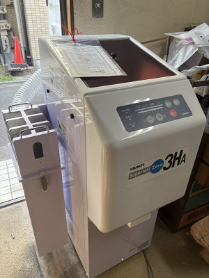 東京都　精米機交換工事　2025年4月