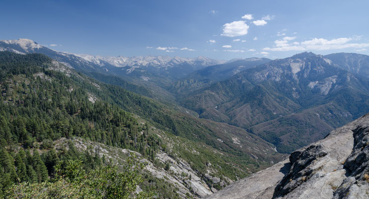 Sequoia-Nationalpark, Blick vom Moro Rock