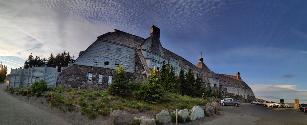 Die Timberline Lodge wurde 1936-37 erbaut