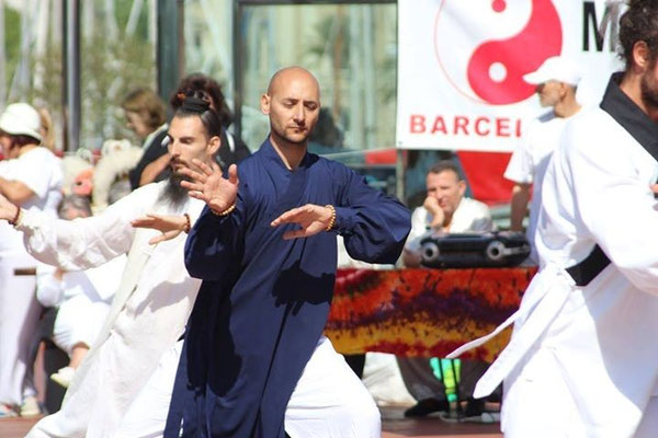 Wudang Spain exhibición en Maratón de Tai Chi