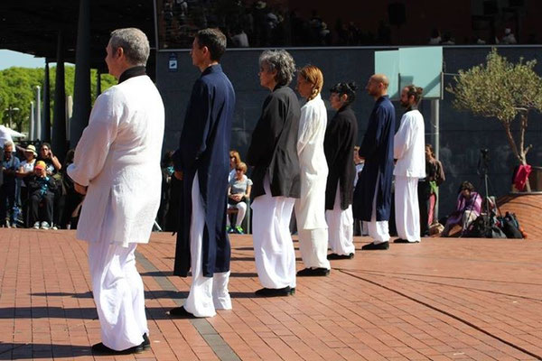 Wudang Spain exhibición en Maratón de Tai Chi