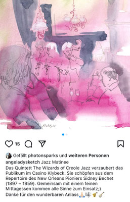 Skizze von Angela Melody Kummer www.angelamelody.ch  Instagram: @angeladysketch