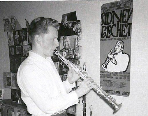im Duett mit Sidney Bechet