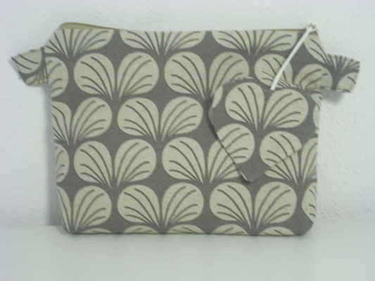 QUADRATHERZ Canvas Braun-Beige 8-039
