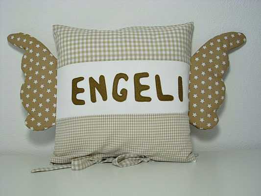 ENGELI Beige - Weiss Kariert 1-074