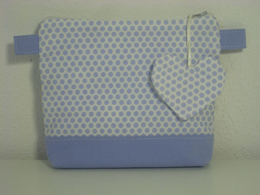 QUADRATHERZ Hellblau - Weiss 8-020