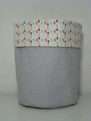 UTENSILO STAND Canvas Weiss - Tropfen 3-025