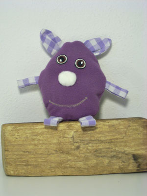 KNUDDEL Fleece Lila - Violett 6-044